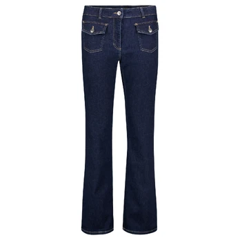 Regular džinsai moterims, Mėlyna, Jeans pants