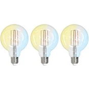 LUUMR Smart LED E27 G95 7W ZigBee Tuya Philips Hue 3 vnt