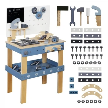 Large Wooden Workshop Tool Set for Children ZA5486