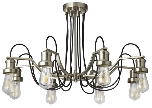 Šviestuvas kabinamas Searchlight Olivia 1068-8SS, 480 W, E27