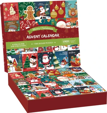Amo Games PUZZLES - Advent Puzzle 24 Themes - 1008pcs (50620)