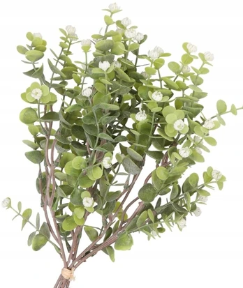 Dirbtinio buksmedžio puokštė, 5 šakelės, 38 cm