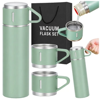 Termosas kelionėms Rivex T774, 400 ml, žalias