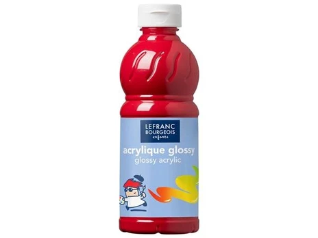 Akriliniai dažai Glossy 500ml 437 primary red