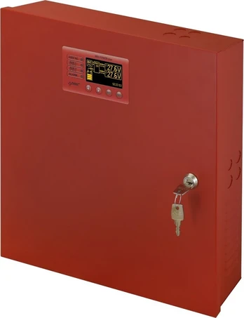 Pulsar Maitinimo šaltinis do systemów PPOŻ 27.6V/3A/2x17Ah (EN54C-3A17LCD)