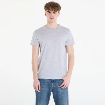 LACOSTE Tee-Shirt Silver Chine - Dydis L (TH6709 CCA Marškinėliai)