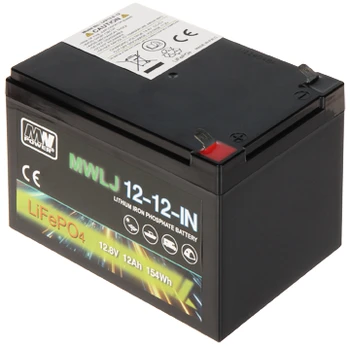 akumuliatorius 12.8V/12AH/LIFEPO4-MWLJ MW Power