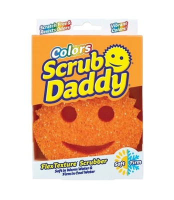 Kempinė „Scrub Daddy Colors Orange“