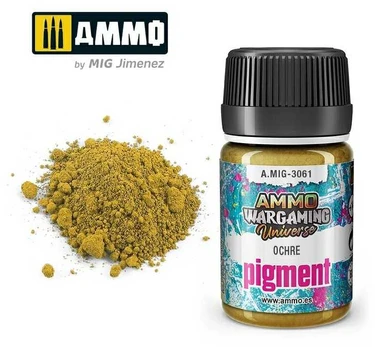 AMMO by MIG Jimenez AMMO MIG - Pigmentas Ochre, 35ml, 3061