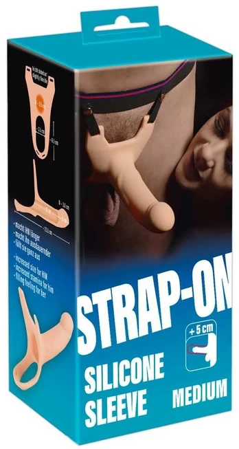 You2Toys Silicone Strap-on +5cm medium Strap-on dildo