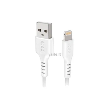 Kabelis USB->Lightning SBS, 2m, baltas