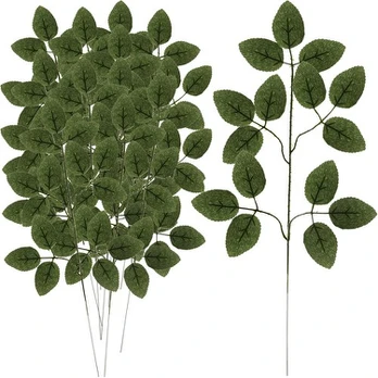 Dirbtiniai lapai 47cm.  - rinkinyje 12vnt. Gardlovas 22557