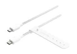 mophie Chargestream USB-C to USB-C cable 1m Baltas kaina