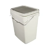 Buitinis kibiras Okko, 25 l, balta kaina