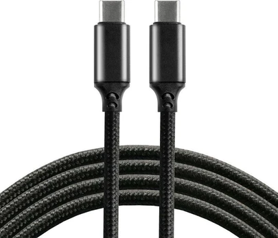 everActive 1m pintas PD kabelis USB-C - USB-C 5A 100W