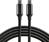 everActive 1m pintas PD kabelis USB-C - USB-C 5A 100W kaina