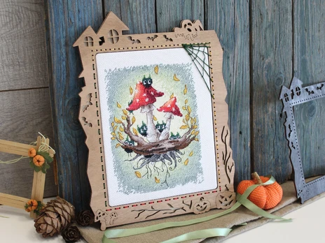 Cross-stitch kit "We are here" SM-668