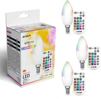 Avide LED lemputė 7W E27 2700K 5vnt