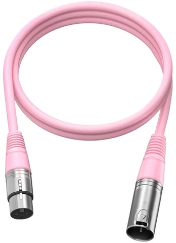 Fifine XLR L9C laidas, 180 cm (rožinis)