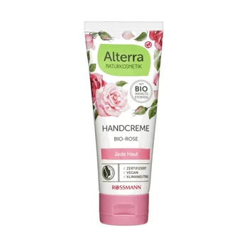 Rossmann, Alterra, Rose, Hydrating, Hand Cream, 125 ml *Tester