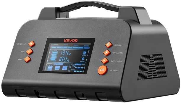 VEVOR Išmanus akumuliatorių įkroviklis 20A 6V/12V/24V