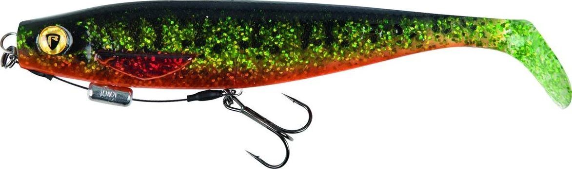 Paruoštas masalas Fox Rage Pro Shad Loaded, 18 cm, UV Pike