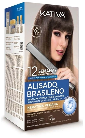 Kativa Veg Kit Alisado Brasileño C-Oscur