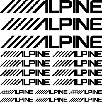 Motociklu Lipdukai Alpių lipdukų rinkinys