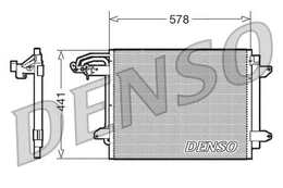 Kondensatorius, oro kondicionierius DENSO DCN32030 kaina