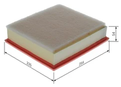 Oro filtras BOSCH F 026 400 673 kaina