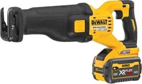 Akumuliatorinis tiesinis pjūklas DeWalt DCS389X2-QW; 2x6,0 Ah akum. kaina