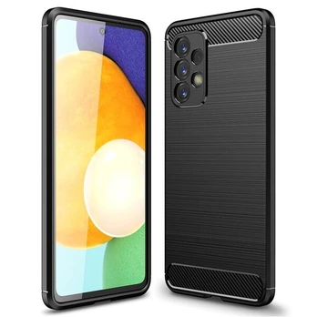 iLike - Samsung Galaxy A73 5G (A736B) Silikoninis dėklas Juodas