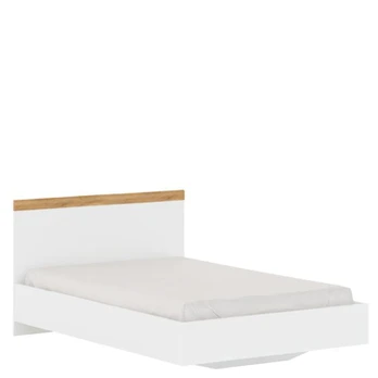 Lova Vigo 120, 120x200 cm, balta/ruda