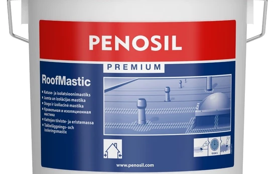 Stogų mastika PENOSIL Premium RoofMastic, pilka, 3l