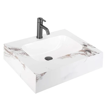 Sieninis Praustuvas Rea Aresa Cold Jade 60 Balta, 60X50X16Cm