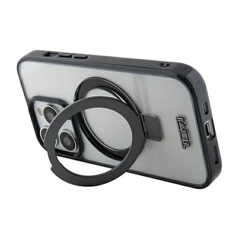 Dėklas Tumi TUHMP15XSSFC iPhone 15 Pro Max 6.7" balta/baltas hardcase Transparent Ring Stand Magsafe