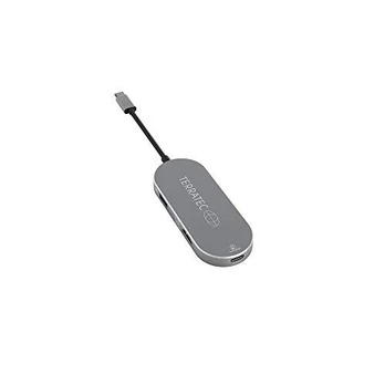 Terratec Connect c5 USB 3.2 Gen 1 (3.1 Gen 1) Type-C 5000 Mbit/s Sidabrinis
