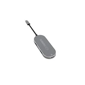 Terratec Connect c5 USB 3.2 Gen 1 (3.1 Gen 1) Type-C 5000 Mbit/s Sidabrinis kaina