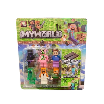 LEGO Minecraft žmogeliukų rinkinys