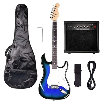 Elektrinės gitaros rinkinys NN EG SET Bluburst