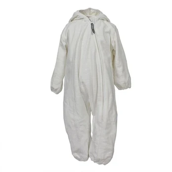 Huppa Flisinis kombinezonas vaikams DANDY, white