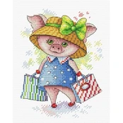 Shopping Time! SM-298 - Siuvinėjimo rinkinys