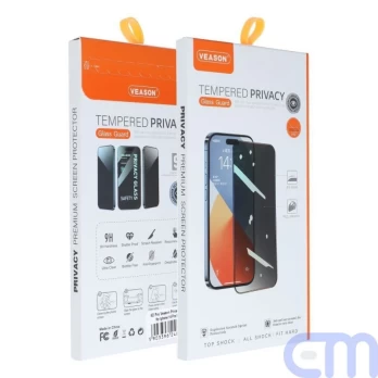 6D Pro Veason Privacy Glass - for Iphone 7 / 8 / SE 2020 / SE 2022 black