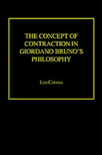 Concept of Contraction in Giordano Bruno's Philosophy