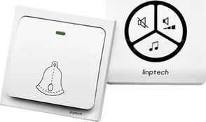„Linptech“ be baterijų bevielis durų skambutis „Linbell G1“.