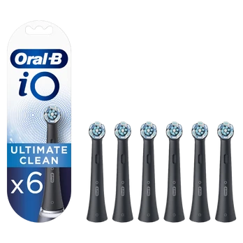 Braun Spare brush io Ultimate Clean Black 6pcs
