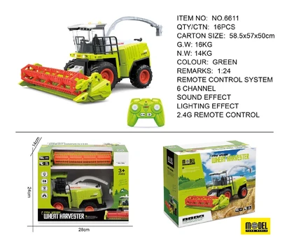 R/C Grain Harvester