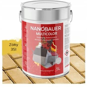 Bruguer Dažai trinkelėms Nanobauer Multicolor 5l geltoni
