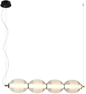 Pakabinamas šviestuvas Rinot PND-45372-4-WH-CL