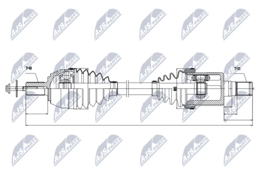 Pusašis NTY NPW-VV-023